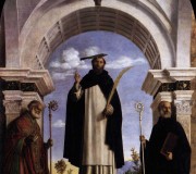 San Pietro martire con i Santi Nicola di Bari e Benedetto