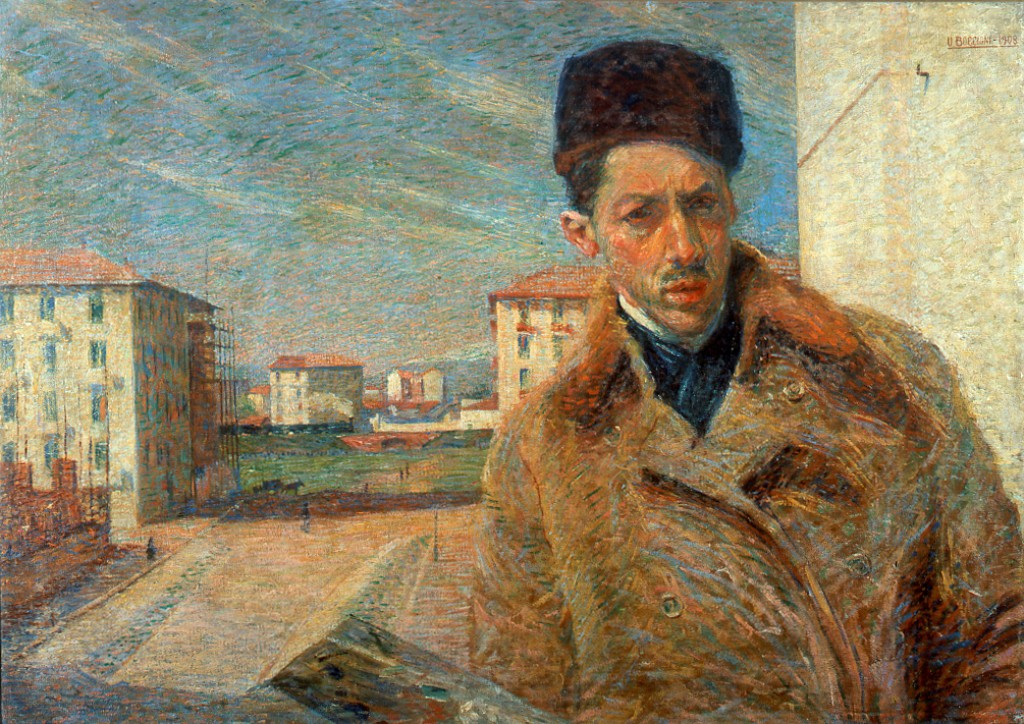 Scenes From A Conversation Umberto Boccioni Self Portrait 1908