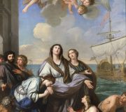 St. Paula of Rome Departs for the Holy Land