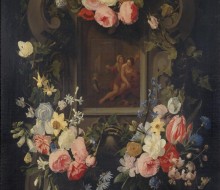 Vertumnus and Pomona in a Garland of Flowers