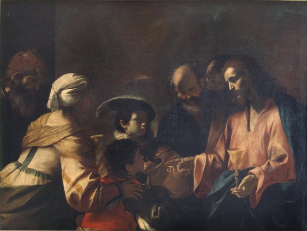 A Mother Entrusting Her Sons to Christ