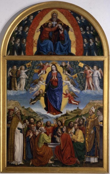 Coronation and Assumption of the Virgin