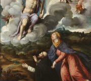 La Vergine raccomanda San Domenico al Redentore