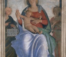 Madonna and Child with Two Angels (“Soli Deo” Madonna)