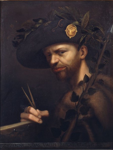 Self-Portrait as Abbot of the Accademia della Val di Blenio
