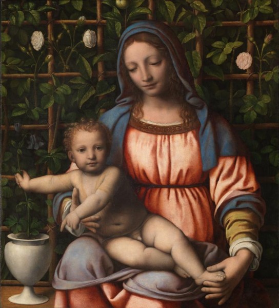 Madonna and Child (Madonna of the Rose-bush)