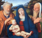 Madonna con il Bambino e i Santi Giuseppe e Simeone