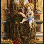 Carlo Crivelli, Trittico di S. Domenico, Madonna con Bambino