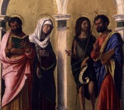 St. Luke, the Virgin, St. John the Baptist and St. Mark