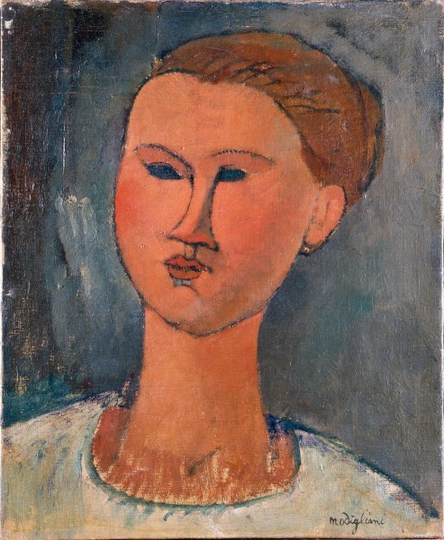 Head of a Young Lady