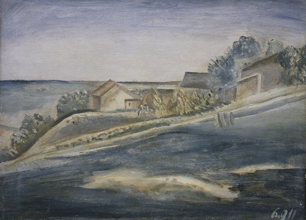Paesaggio, Giorgio Morandi, 1911