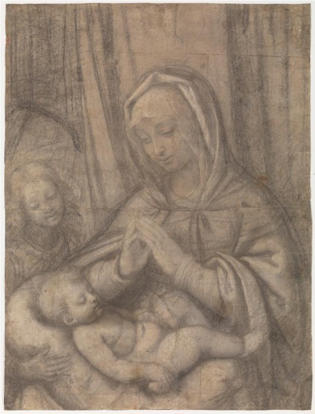 Madonna and the Child with an Angel