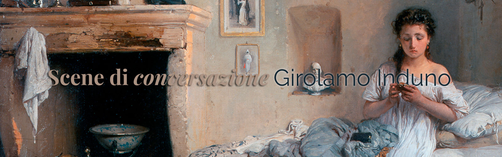 Scene di conversazione: Girolamo Induno, <em>Triste presentimento</em>