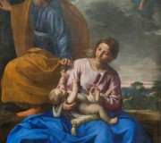 The Holy Family. The Rest on the Flight into Egypt