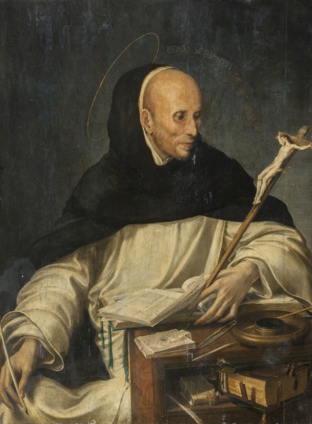 Ritratto di frate in veste di San Tommaso d’Aquino