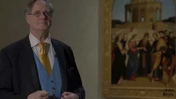 James M. Bradburne presents the first dialogue between Perugino and Raphael
