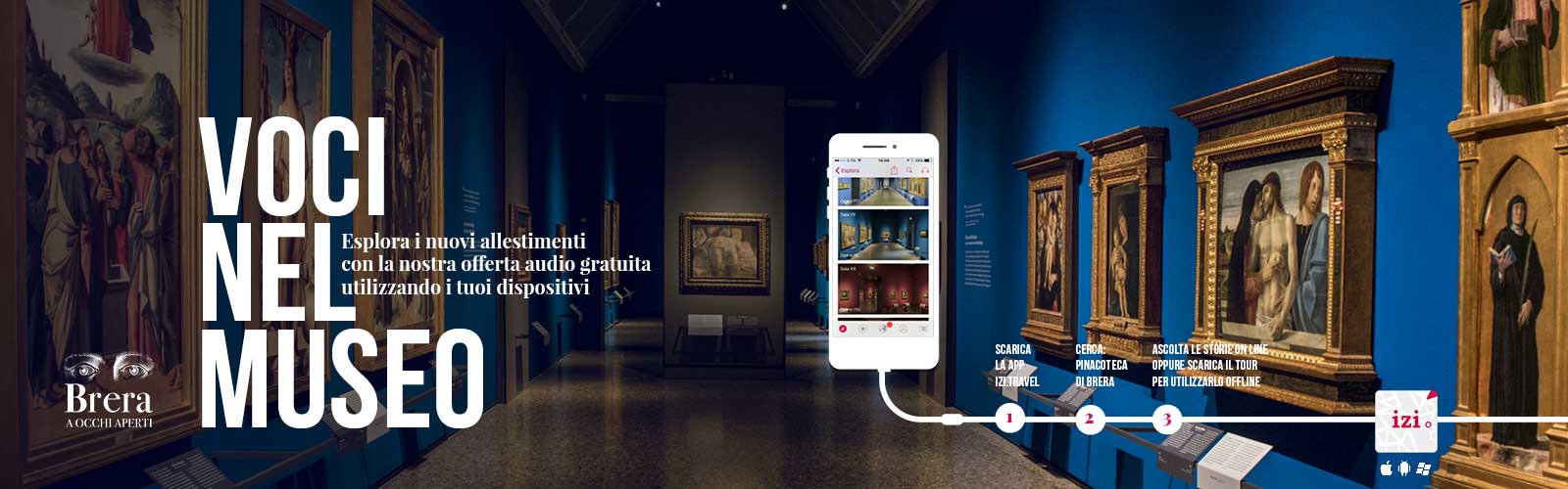 <em>Voci nel museo</em>, le nuove audioguide gratuite della Pinacoteca di Brera