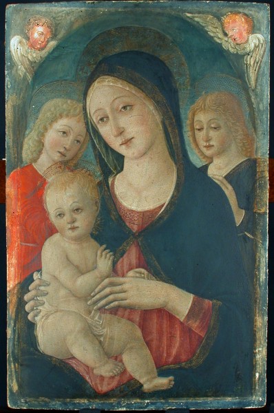 Madonna con il Bambino e angeli