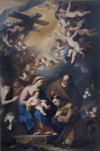 The Holy Family Venerated By St. Anthony of Padua
