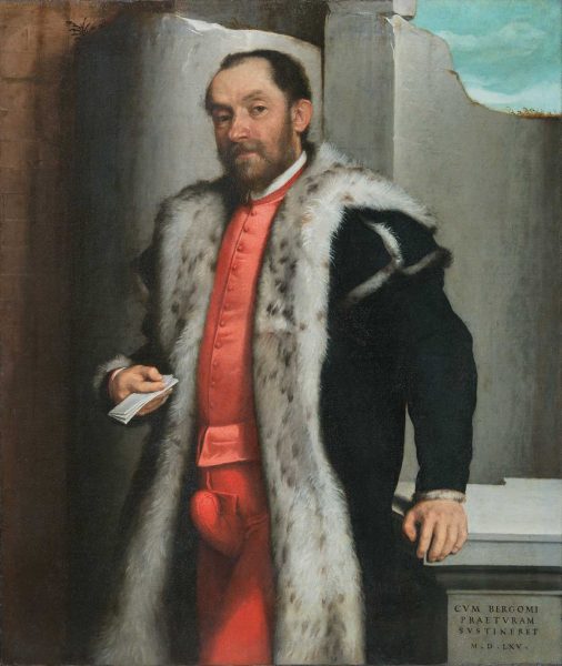 Giovan Battista Moroni, <em>Ritratto di Antonio Navagero</em>, 1565