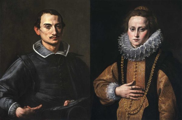 Antonio d’Enrico detto Tanzio da Varallo, <em>Ritratti di gentiluomo e gentildonna</em>, 1613-1615
