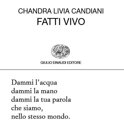 Breve biografia di Chandra Livia Candiani