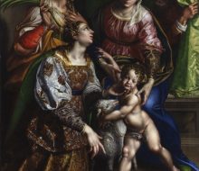 Madonna and Child with St. Joseph, St. Catherine and St. Agnes