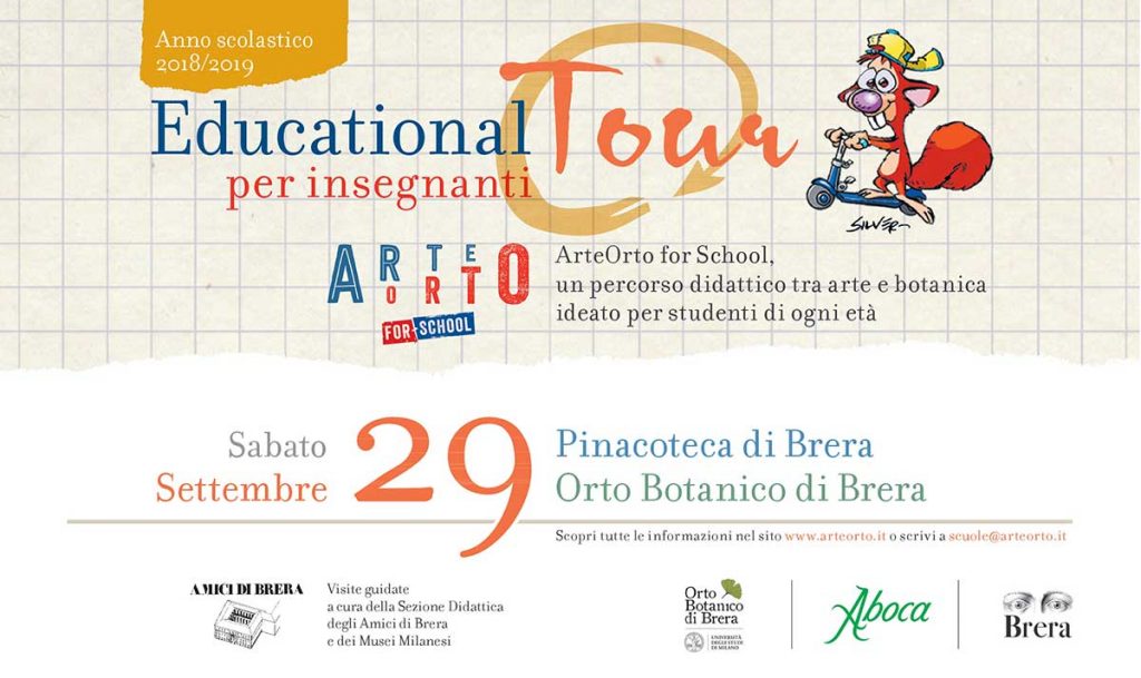 Educational Tour Milano-ArteOrto for school