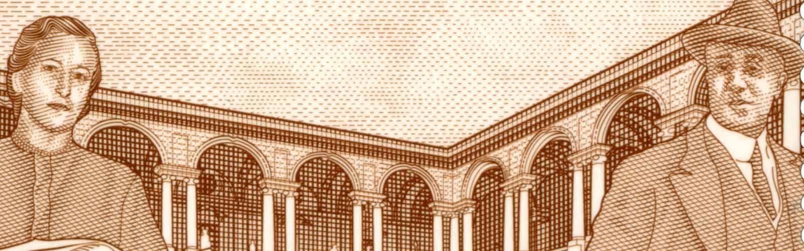 Il francobollo dedicato alla Pinacoteca di Brera