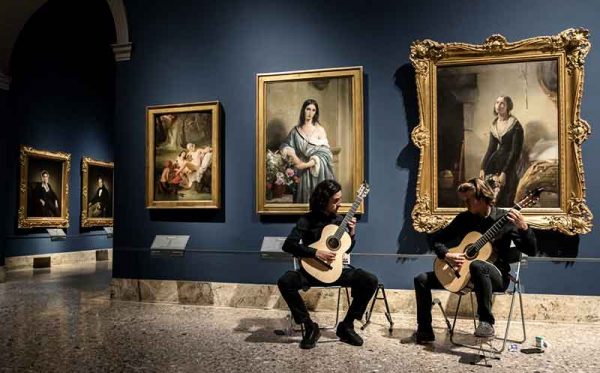 Brera/Musica nella sale della Pinacoteca