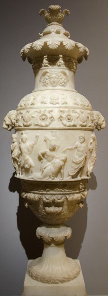Vase with a Classical Scene