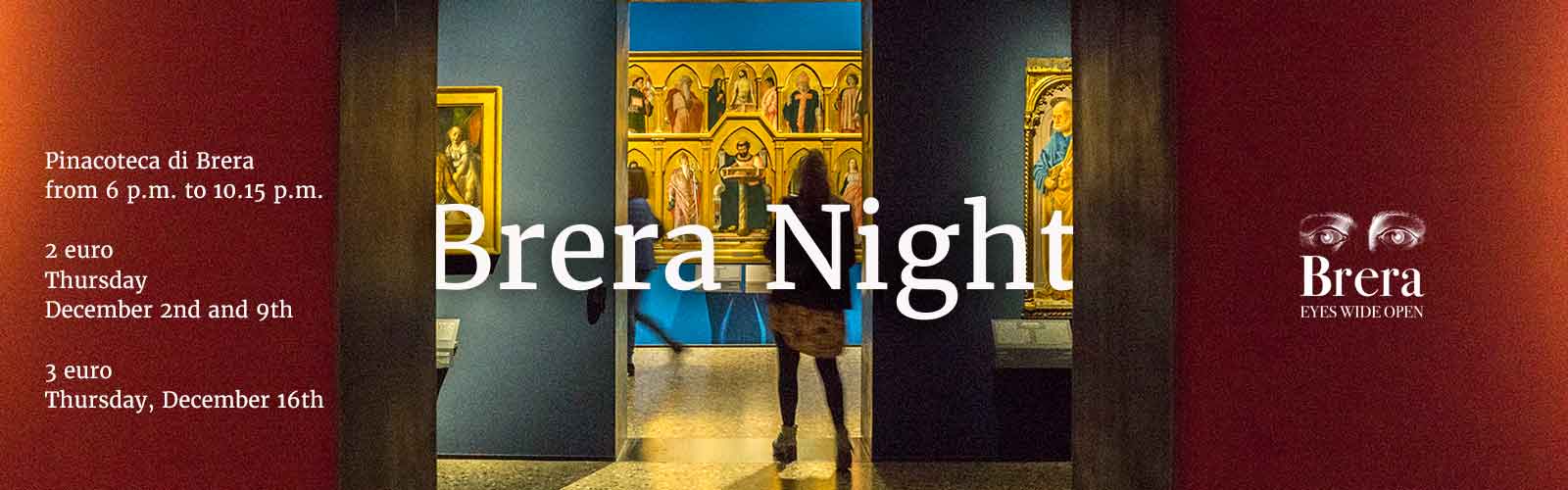 In December, <em>Brera Nights</em> triples its evening openings!