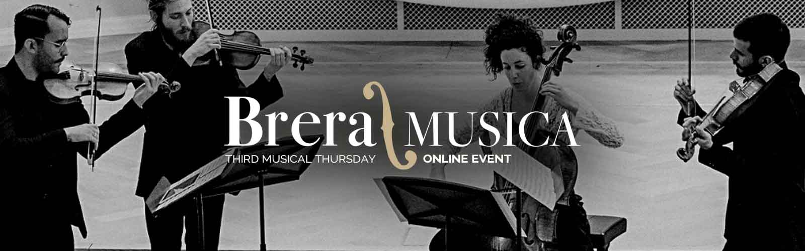 Terzo giovedì serale di maggio Brera/Musica online