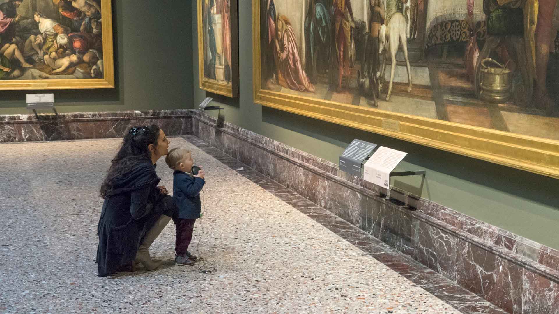 Didascalie famiglie e bambini