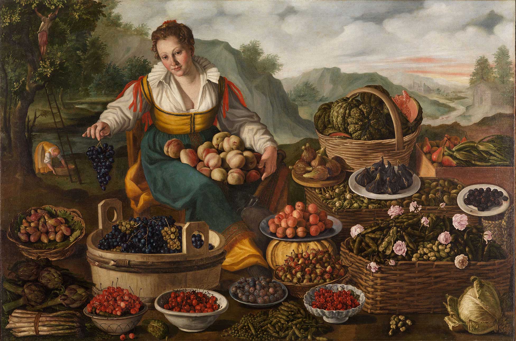 09 - Vincenzo Campi, <em>La fruttivendola </em>