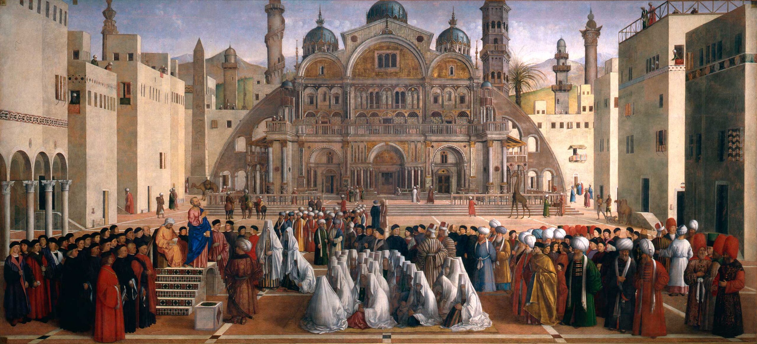 04 - “La predica di san Marco ad Alessandria d'Egitto” di Gentile e Giovanni Bellini