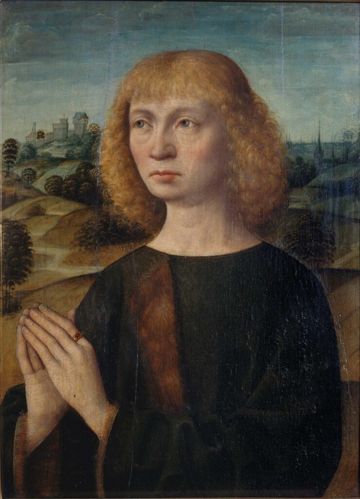 Ritratto d&#8217;uomo in preghiera