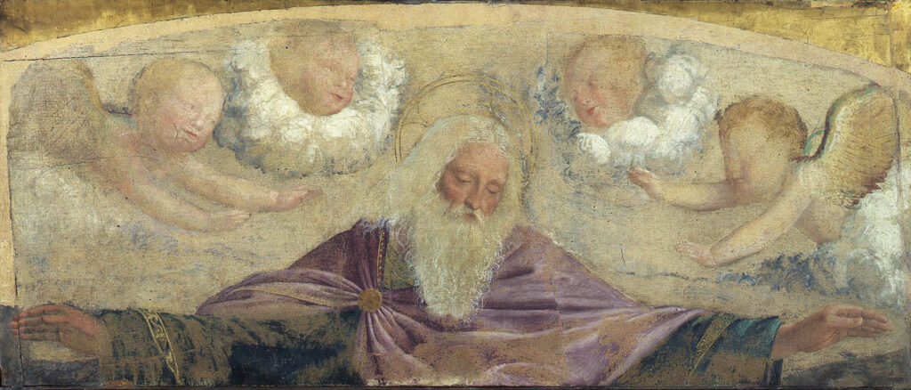 Dio Padre e angeli