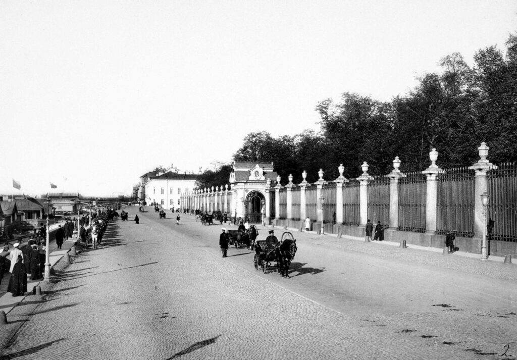 Giardini d&#8217;estate a San Pietroburgo