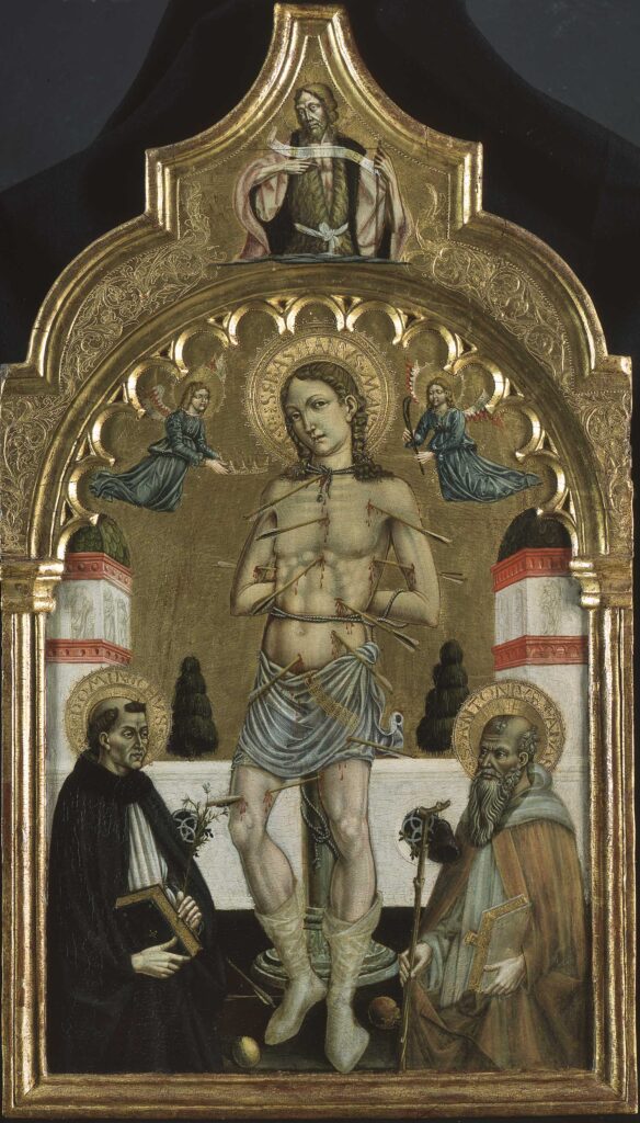 St. Sebastian with St. Dominic and St. Anthony of Egypt