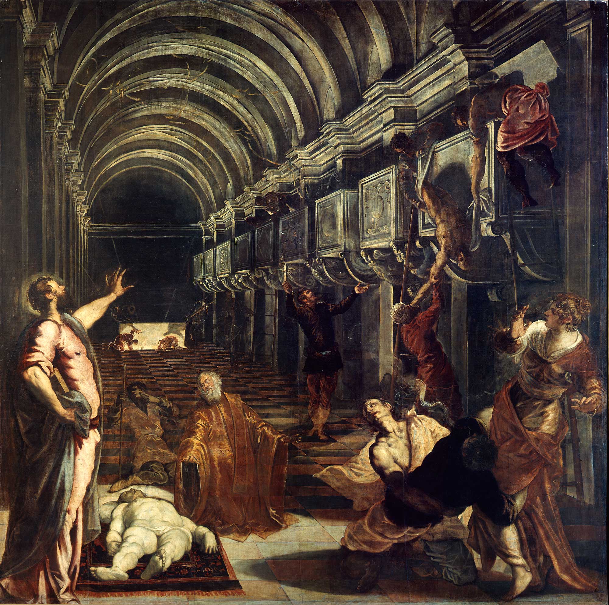 05 - “Il Ritrovamento del corpo di san Marco” di Tintoretto