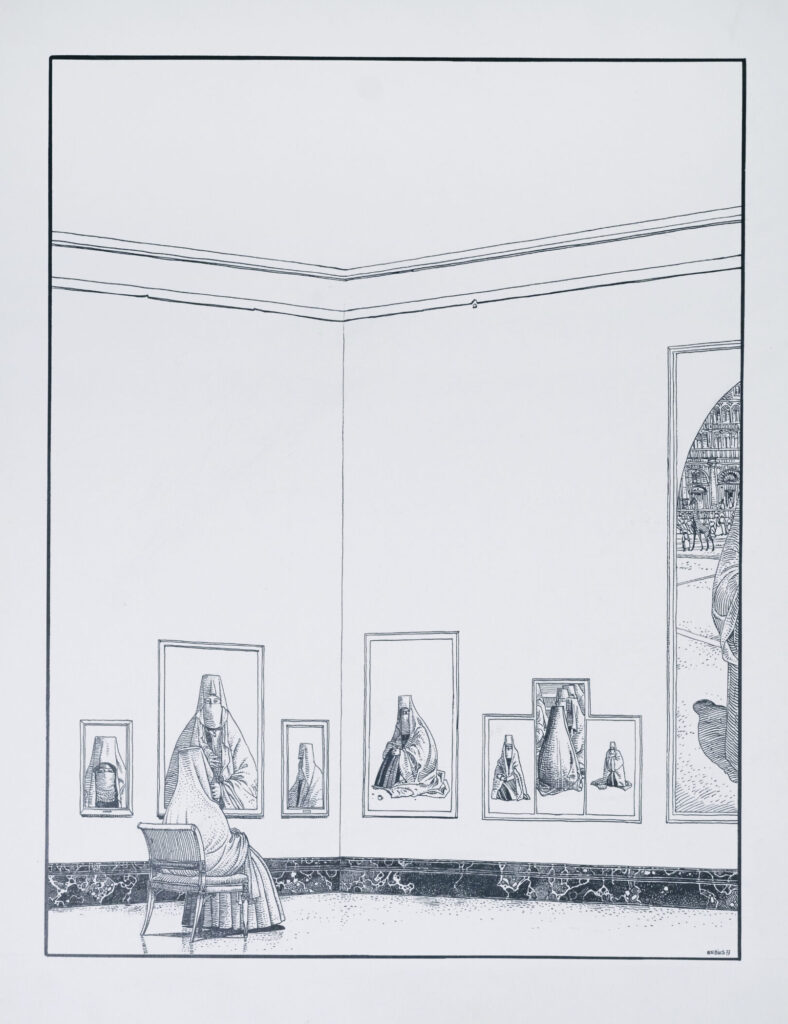 Gentile e Giovanni Bellini (Predica di san Marco) – d’après