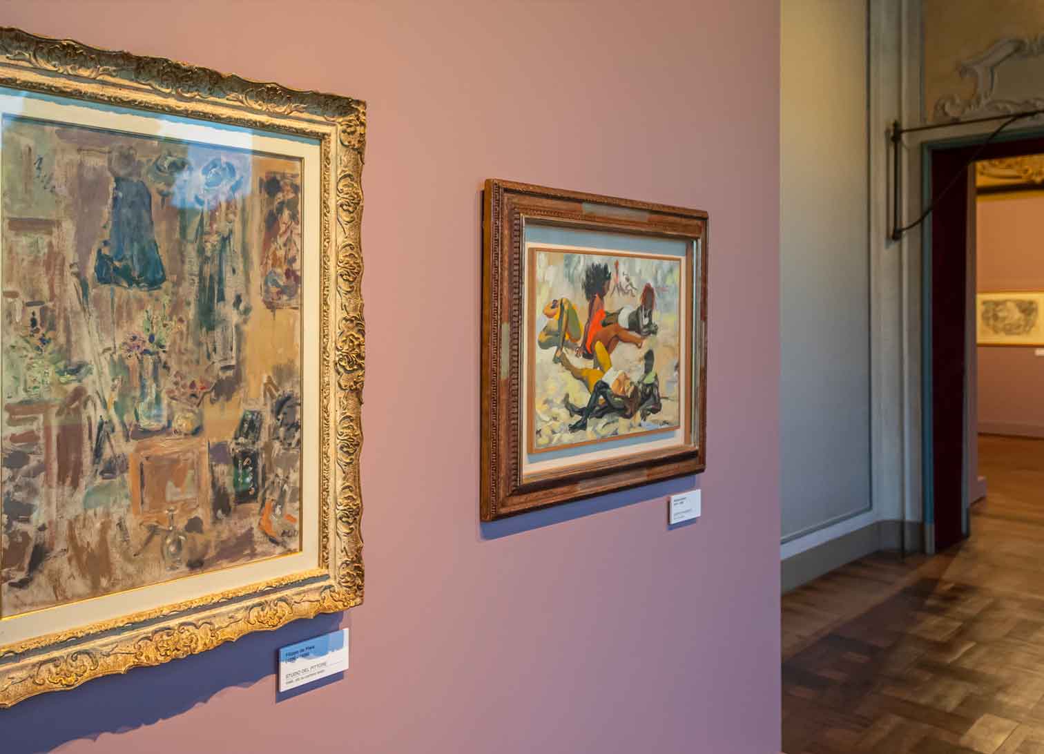 allestimento della mostra