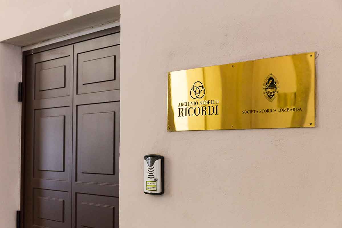 15 - Archivio Ricordi