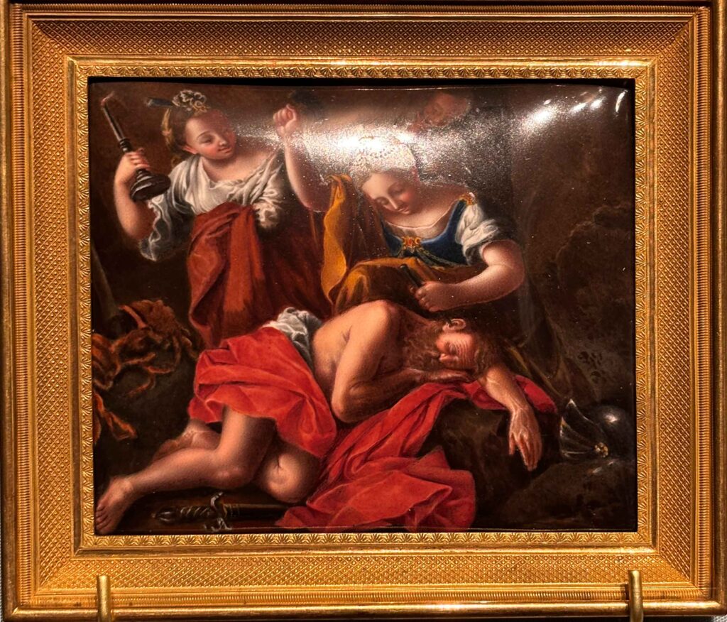 Giaele e Sisara (da D. Guidobono, già dallo Spagnoletto)