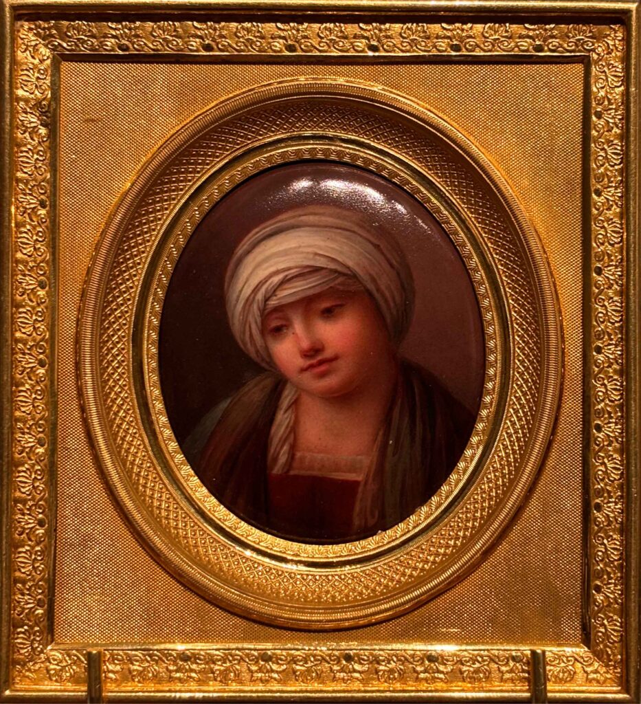 Testa femminile con turbante (La Vergine) (da Bramantino, già da A. Mantegna)