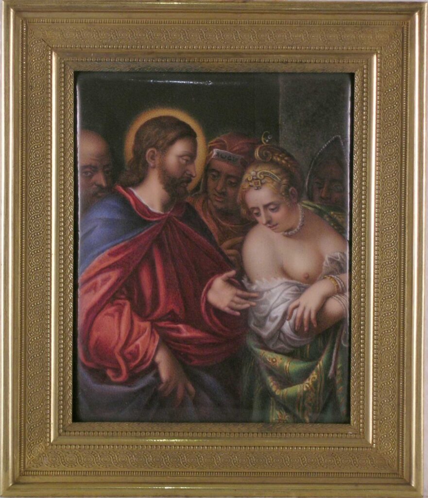 Cristo e l’Adultera (da G.B. Zelotti)