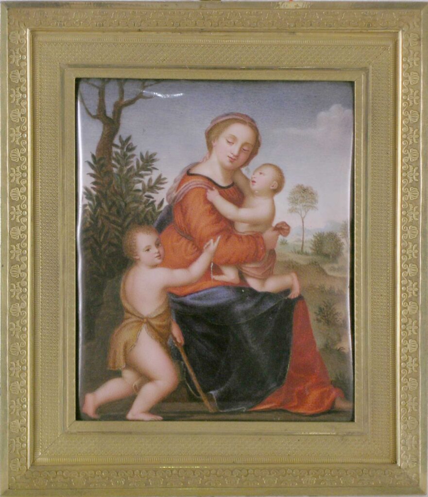 Madonna col Bambino e San Giovannino (da G. Romano (?))